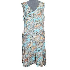 Nicole Miller Pasley Print Dress with Pockets Size 10